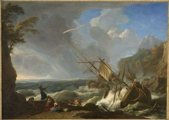 Adrien Manglard
Naufrage
1736