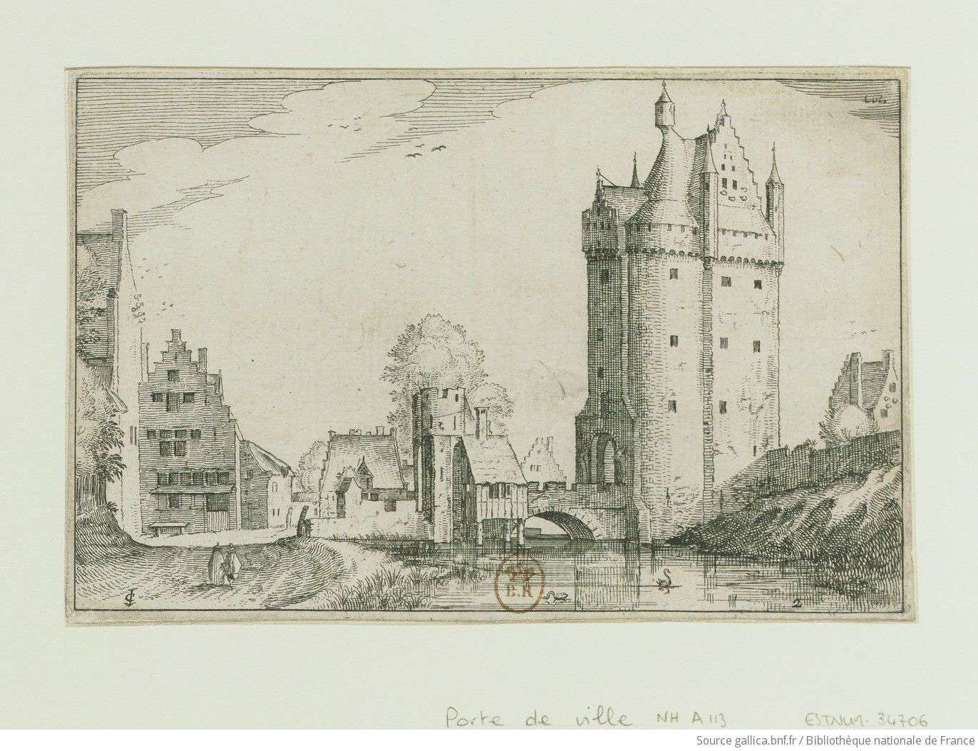 Cette série est composée de 25 pièces gravées à l'eau-forte et numérotées. - Elle a longtemps été attribuée à Pieter Bruegel l'Ancien. Lebeer la rejette et la donne à Cornelis Cort. Le new Hollstein l'attribue au Maître des Petits Paysage